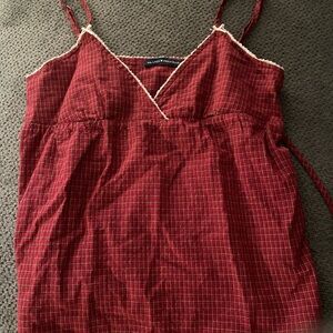 Brandy Melville Plaid Women's Top